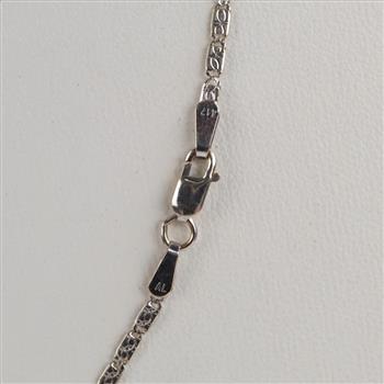 9kt White Gold Necklace
