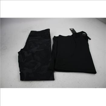 Aarmy Women's Leggings XS & Women's Adidas Tank Top Training Shirt Size M 2 Pieces