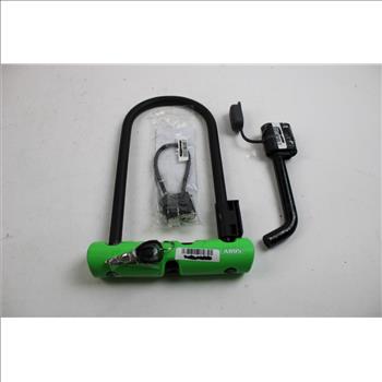 Abus Bicycle Lock, Padlock, Locking Hitch Pin, 3 Pieces