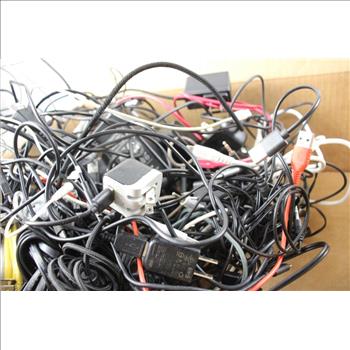 AC Adapters And Cables Bulk Lot