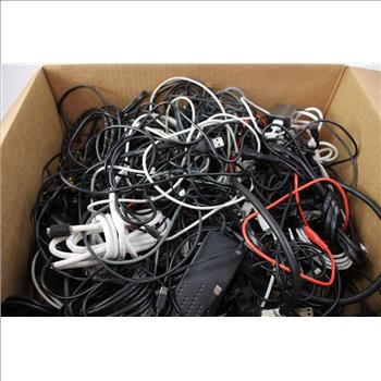 AC Adapters And Cables Bulk Lot