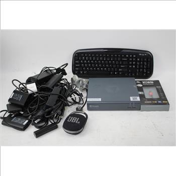 AC Adapters, Keyboard, Swann DVR, And More