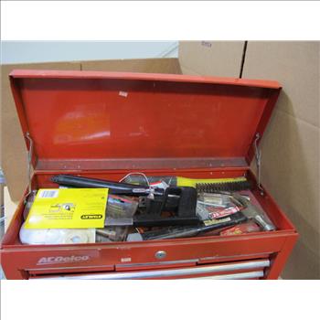 Ac Delco Tool Box, Hammer, Handsaw, Screwdrivers Wrenches And More: 5+ Items