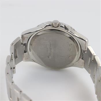 Accutime Green Dial Watch