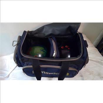 Ace And Brunswick Bowlin G Balls, 2 Pieces