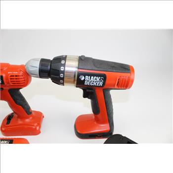 ACE Hardware Electric Stapler/nailer & Assorted Black & Decker Tools In Blue Bag; 5 Pieces