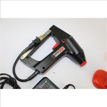 ACE Hardware Electric Stapler/nailer & Assorted Black & Decker Tools In Blue Bag; 5 Pieces