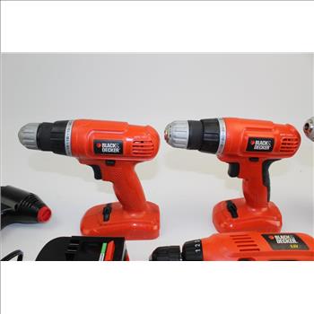 ACE Hardware Electric Stapler/nailer & Assorted Black & Decker Tools In Blue Bag; 5 Pieces