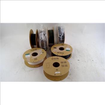 Aceaddity 3D Printer Filament Rolls 5+ Pieces