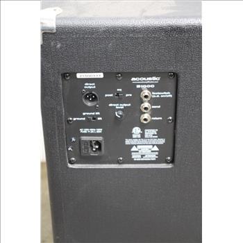 Acoustic Bass Speaker