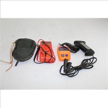 Actron OBD II PocketScan Scanning Tool, Wavetek Meterman Digital Multimeter, & Actron Remote Starter Switch; 3 Pieces