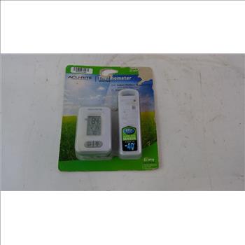 Acurite Thermometer With Clock
