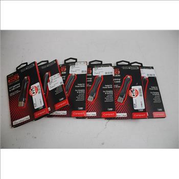 Adaptor Plug Kit, Lightning To USB Cables, Keychain Charger, And More, 16 Pieces