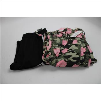 Adidas Athletic Pants, Leggings, Olive Skirt, Junior Camo Pants, Size Small, 5 Pieces