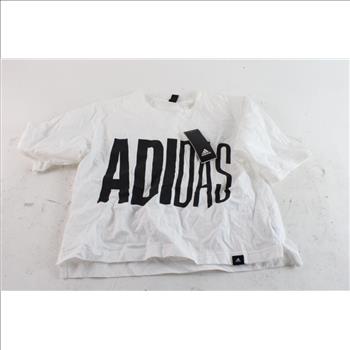 Adidas Cropped T-Shirt, Size S