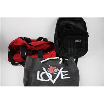 Adidas, Disney Minnie Mouse, Sanrio Backpacks And More Bags, 6 Pieces