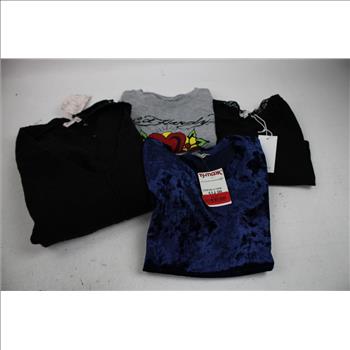Adidas, Ed Hardy, TJ Maxx Crop Tops, Baby Tees, And More, 8 Pieces