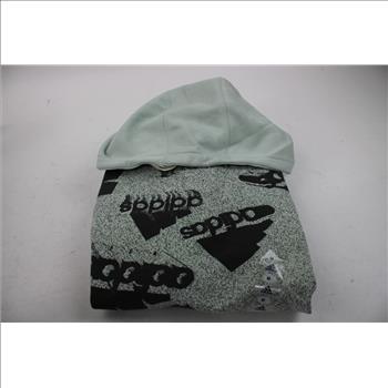 Adidas Essentials Brandlove Hoodie, Green, Medium