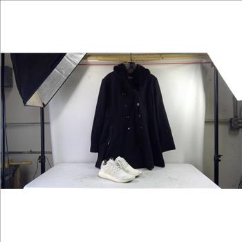 Adidas Mens Shoes Size 9, Guess Womens Jacket XXL