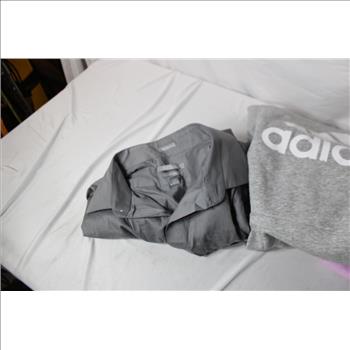 Adidas, Van Heusen Clothing Lot, 3 Pieces