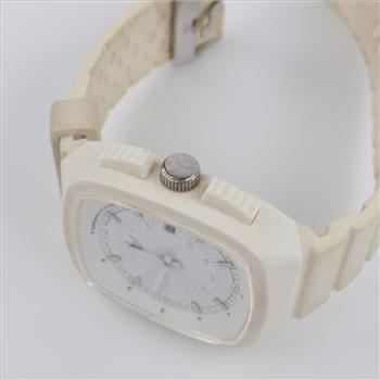 Adidas White Band Watch