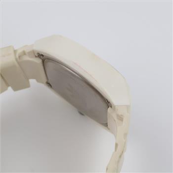 Adidas White Band Watch