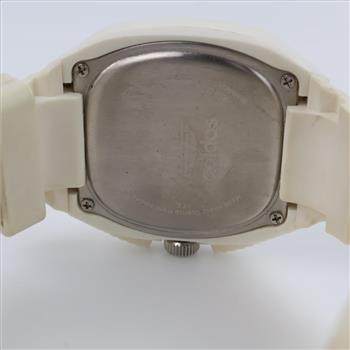 Adidas White Band Watch