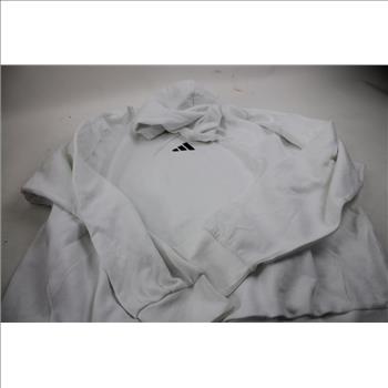 Adidas, White Hoodie Size 2XL