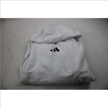 Adidas, White Hoodie Size 2XL