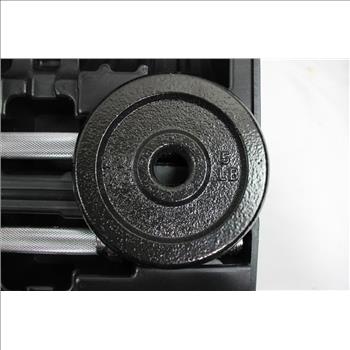 Adjustable Dumbbell Weight Set With Case