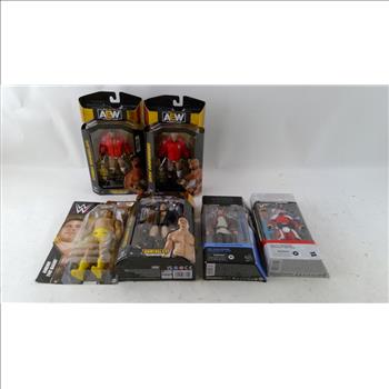 AEW Wrestling Figures And More 5+ Pieces