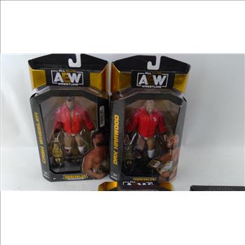 AEW Wrestling Figures And More 5+ Pieces
