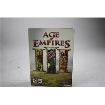 Age Of Empire III Pc Game Microsoft Conquer-E