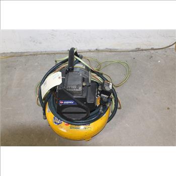 Air Compressor And Extension Cord, 2 Pieces