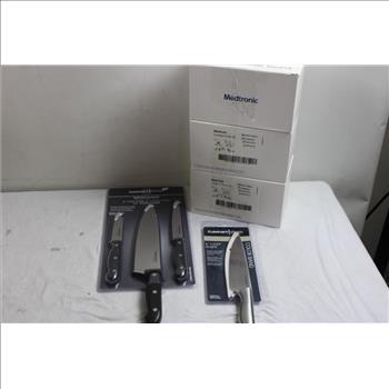 Air Fryer, Knifes, Bank Batterys, Medtronic Sensor 3