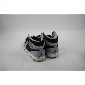 Air Jordan 1 Mid Red Grey , Size 10.5