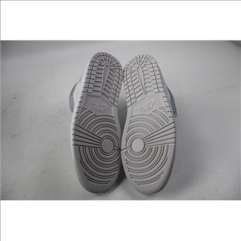 Air Jordan 1 Mid White/Photon Dust Grey Men's 9.5 Sneakers