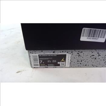 Air Jordan 4 Retro Mens Shoes, Size 7y
