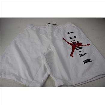 Air Jordan Jumpman Fleece Shorts, Size XXL, White