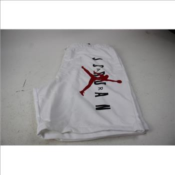 Air Jordan Jumpman Fleece Shorts, Size XXL, White