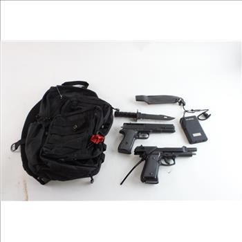 Air Soft Guns And More, 7 Pieces