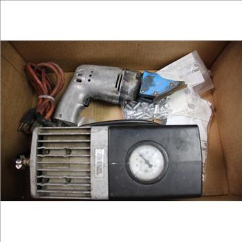 Air Station Compressor, Drill Bits  And Other Tools 5+ Pieces