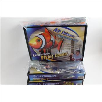 Air Swimmers, Remote Control Flying Fish, 10+ Pieces