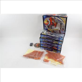 Air Swimmers, Remote Control Flying Fish, 10+ Pieces