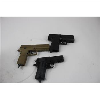 Airsoft Gun Lot, 3 Pieces