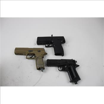 Airsoft Gun Lot, 3 Pieces
