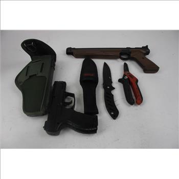 Airsoft Guns, Knives, Holsters, And More!