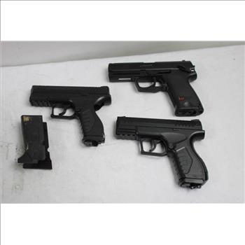 Airsoft Pistol And Handgun Lot, 6 Pieces