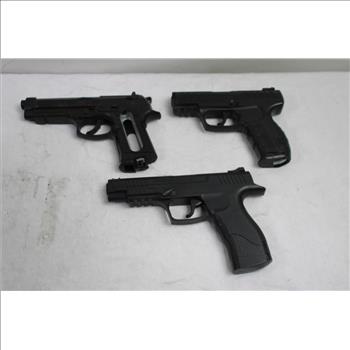 Airsoft Pistol And Handgun Lot, 6 Pieces