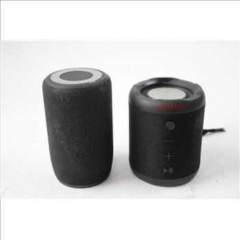 Aiwa, Skullcandy, And MusiBaby Bluetooth Speakers, 3 Pieces
